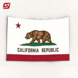 Wholesale 3x5FT 100% Polyester Custom Premium Fabric Digital Printing California <b>Flags</b> - Product Image 4