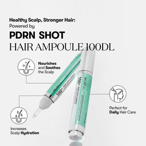 R Korean PDRN Spicules Shot Hair Scalp Ampoule Anti Pérdida de cabello Fortalecer la reparación Hidratante Vegan PDRN Suero para el crecimiento del cabello - Product Image 2