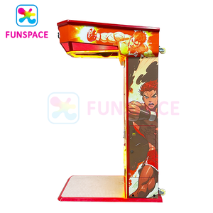 เครื่องเกมชก<span class=keywords><strong>มวย</strong></span>แบบใช้เหรียญของ Funspace อุปกรณ์สำหรับความบันเทิงกีฬาอาเขตพร้อมของขวัญและทิกเกอร์ - Product Image 5
