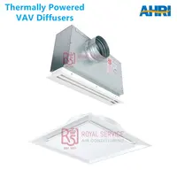 Diffuseur thermique VAV pour climatisation Royal, contrôle centralisé du chauffage, ventilation technique automatique pour conduits d'air de CVC, climatisation