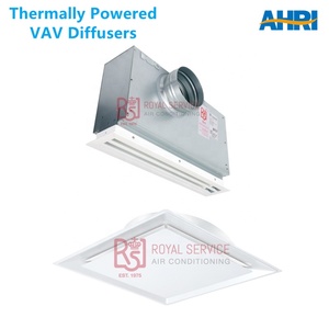 Hoàng gia điều hòa không khí HVAC nhiệt vav khuếch tán sưởi ấm trung tâm điều khiển tự động kỹ thuật Air Vent cho HVAC ống dẫn khí <span class=keywords><strong>AC</strong></span> - Product Image 2