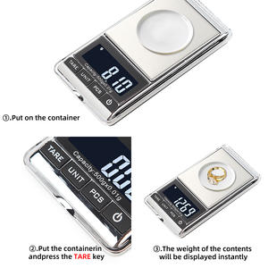 가정용 전자 디지털 금 저울 미니 포켓 저울 500g - Product Image 2