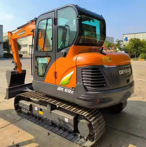 รถขุดขนาดเล็ก Develon DX60D 6 ตัน บุ้งกี๋ 0.25 ลบ.ม. เทียบกับ CAT 306 305.5E Sany SY60C Kubota KX057 Komatsu PC60 รถขุดตีนตะขาบ ราคาถูก - Product Image 2