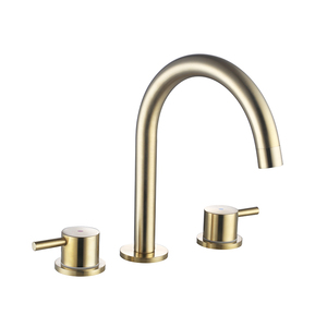 Empolo Moderne De Luxe Salle De Bains <span class=keywords><strong>Double</strong></span> Poignée Bassin D'eau <span class=keywords><strong>Robinet</strong></span> Chrome <span class=keywords><strong>Wc</strong></span> Hôtel Froid et Chaud <span class=keywords><strong>Robinet</strong></span> D'eau En Laiton - Product Image 3
