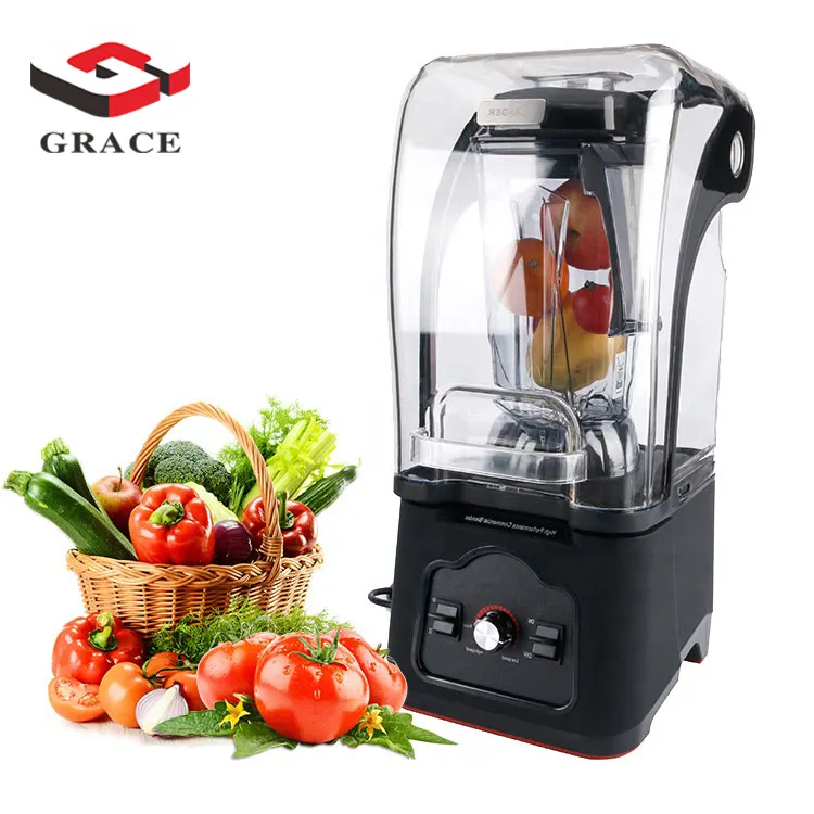 Commercial Multifunctional Heavy Duty Big Power High Speed Ice Breaking Blender Electric Blender Mixer