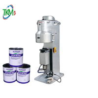 Scelleuse pneumatique semi-automatique pour boîtes rondes en fer blanc, idéale pour les contenants chimiques et de revêtement