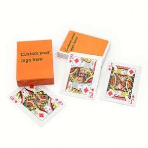 High Quality Poker Deck Personalized Design Durable Pvc Baloot Paper Plastic Material Custom <b>Playing</b> <b>Cards</b> - Product Image 5