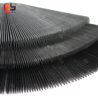 Moustiquaire plissée en maille pour fenêtres et portes, fabriquée en Chine