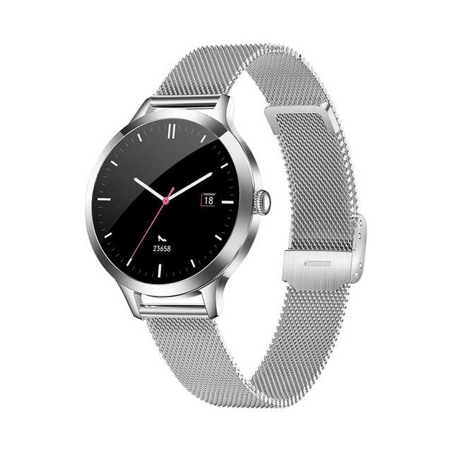 Women's AMOLED Smart Watch 1.04 Inch Small Round Screen IP68 Waterproof Health Monitor with Blood Oxygen Sleep Tracking Sports