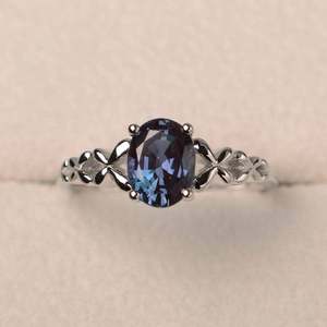 Elegante Anello di Fidanzamento da Donna, Gioiello Scintillante Regolabile Stile Matrimoniale, Regalo di San Valentino - Product Image 2