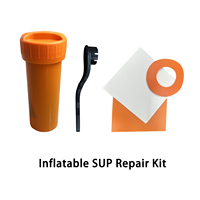 Kit de réparation universel pour planche à pagaie gonflable, kit d'outils avec patch PVC et clé à valve pour kayak et bateau, vente en gros