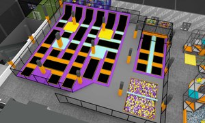 Equipo de Juegos de Interior Comercial QiaoQiao para Niños en Parques de Atracciones Z - Product Image 3