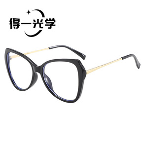 กรอบแว่นตา De Yi Optics ทรงแคทอาย เลนส์อะซิเตท ป้องกันแสงสีฟ้า สำหรับทุกเพศ - Product Image 1