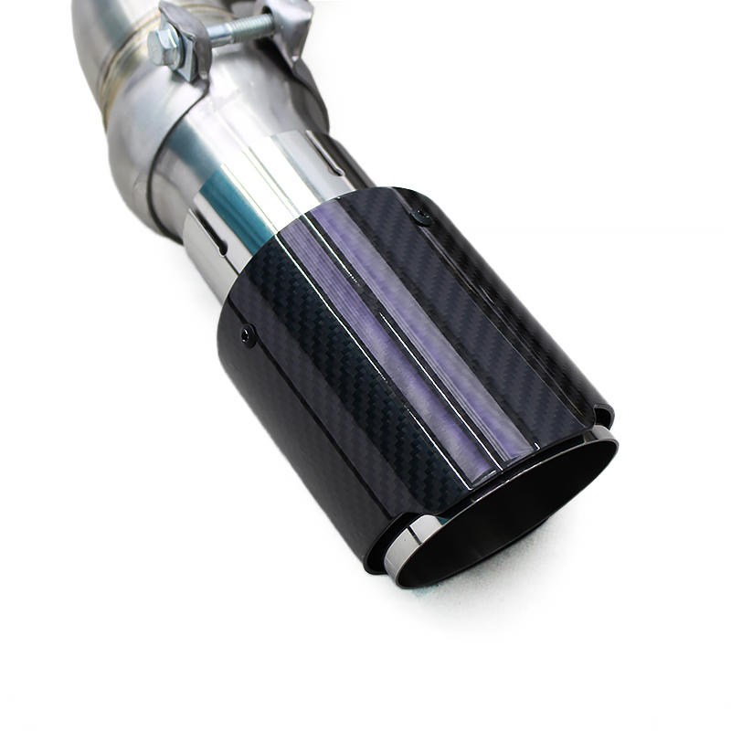 Puntas de fibra de carbono brillante