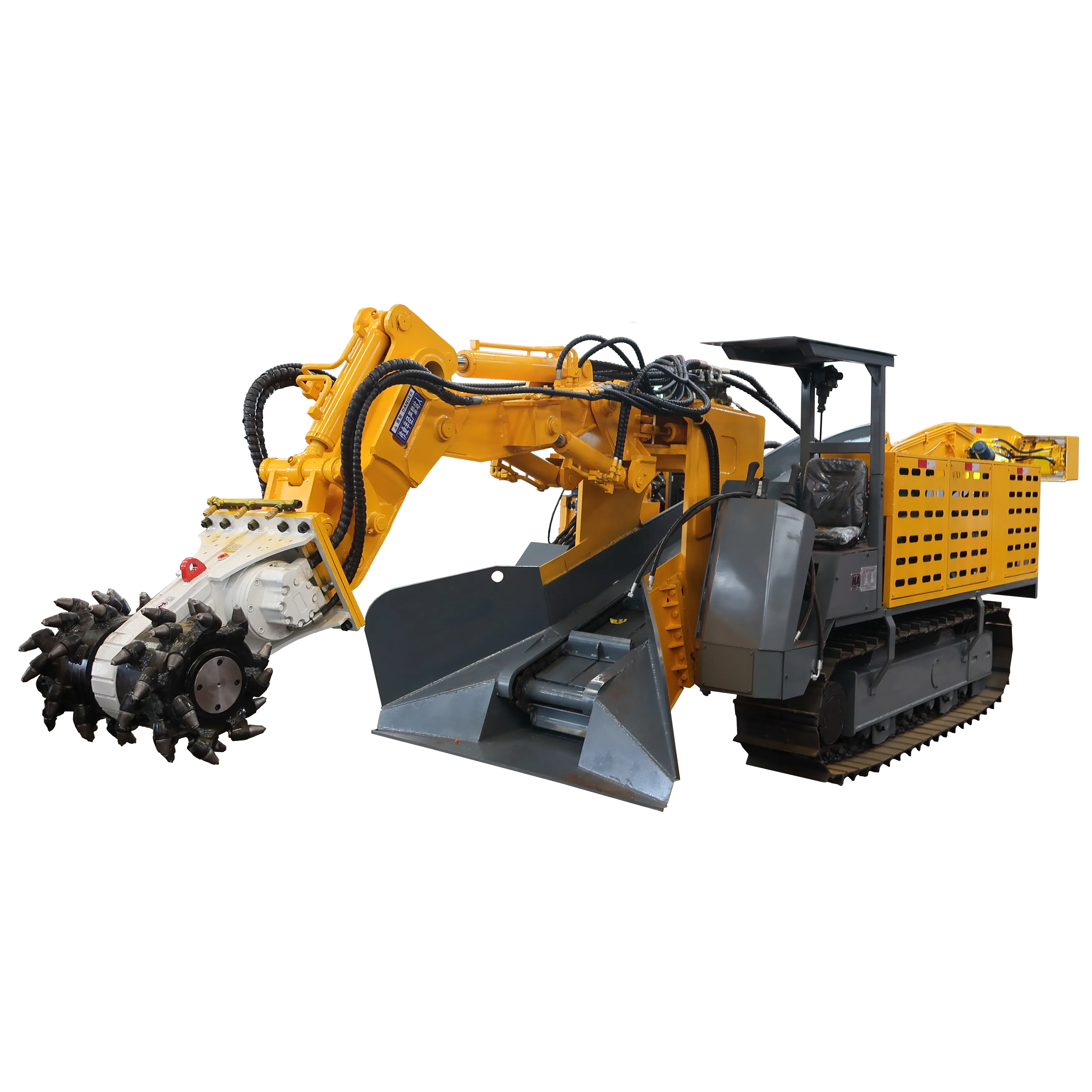 HuanSheng ZWY-60A Mining Slag Raking Machine,Coal Mine Tunnel Crawler Mucking Loader,Tunnel Digging Machine