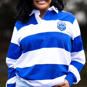 Nueva Llegada, Camiseta Personalizada Blanca y Azul para Mujer, Blusa con Letras Griegas <span class=keywords><strong>de</strong></span> la Hermandad Zeta Phi Beta, Blusa para <span class=keywords><strong>Fiesta</strong></span> - Product Image 1