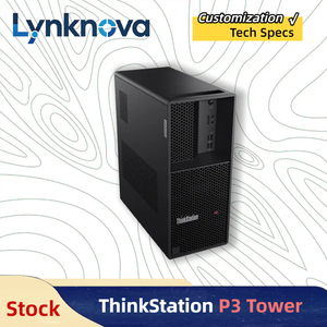 Estación de Trabajo ThinkStation P3 Tower, Core I9-14900K, 128 GB DDR5, RTX 4000, hasta 48 TB de Almacenamiento, Procesamiento de Núcleos Desbloqueados de 24 Núcleos - Product Image 1
