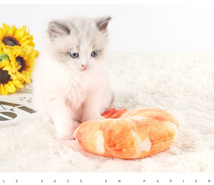 Juguetes de Peluche de Camarón de Dibujos Animados, Almohada de Peluche con Forma de Comida, Cojín de Peluche de Camarón, Regalos de Cumpleaños para Niños - Product Image 6