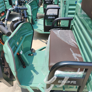 Triciclo Eléctrico Volquete Super <span class=keywords><strong>War</strong></span> 1611 Abierto, Mini Camión Eléctrico de Carga de 3 Ruedas, Motocicleta con Capacidad de Carga de 500 kg para Minería y Construcción - Product Image 2