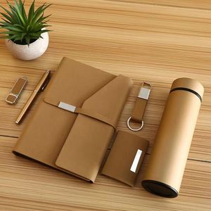 Custom Logo Corporate Leather <b>Notebook</b> Gift <b>Set</b> for New Year Graduation Made in China-Business Perfect - Product Image 3