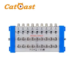 9进2路卫星放大器数字信号室内放大器专业有线电视放大器