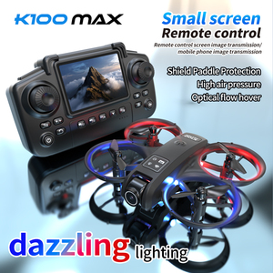 NEW K100 MAX Beginner Plastic <b>Mini</b> Drone <b>Cameras</b> Obstacle Avoidance Screen Remote Control Quadcopter Aerial Photography Foldable - Product Image 4
