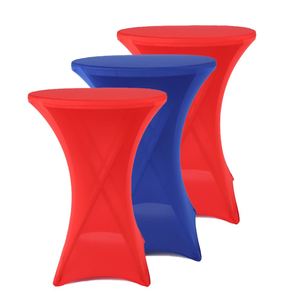 Ensemble de tables de cocktail de haute qualité en gros, logo/texte/motif personnalisable, adapté pour les mariages, les anniversaires, les fêtes - Product Image 1