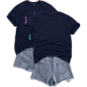 เสื้อยืดแขนสั้นผู้หญิงสไตล์เกาหลีเสื้อยืดตลกๆ สำหรับแฟนคอนเสิร์ตสินค้าเวิลด์ทัวร์ - Product Image 1