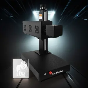 Commarker B3-CO2 Desktop Metal Ccd Camera Engraver 1390 Stepper Motor Co2 Split Multi-Functional Laser Engraving Machine