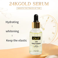 Sérum pour le visage en or 24 carats, essence d'acide hyaluronique, anti-âge, collagène raffermissant, éclaircissant, soin coréen pour la peau