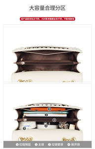 Wholesale Luxury Designer Genuine Leather Handbags for Women Wedding <b>Bride</b> <b>Clutch</b> Chain Crossbody Messenger Shoulder Bags Purse - Product Image 3