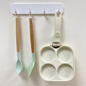 Four Hole Nonstick Frying <b>Pan</b> Square Multi Functional Portable Kitchen Cookware Maifan Stone Coating - Product Image 3