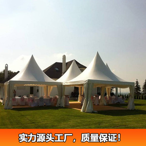 Carpa Pagoda Cuadrada de Tela Oxford Impermeable para Exposiciones, Uso en Exteriores, Todas las Estaciones - Product Image 3