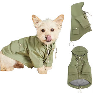 Impermeable de Lujo Clásico para Perros con Estampado Personalizado, Diseño a Cuadros, Reflectante, de Poliéster, para Otoño/Invierno, Gran Venta - Product Image 1