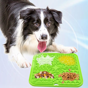 Tapis à lécher pour animaux de compagnie, tapis à lécher en silicone pour chien, imperméable et antidérapant, tapis pour nourriture pour animaux de compagnie, ventouse en silicone pour chien - Product Image 2