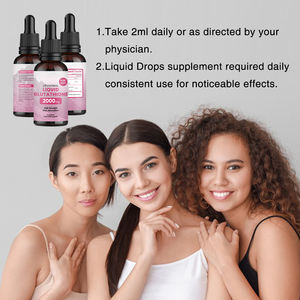 Hete huidverlichtende L-glutathion liposomale druppels 2000mg met vitamine <span class=keywords><strong>C</strong></span> orale glutathion vloeibare antioxidant supplement detox - Product Image 6