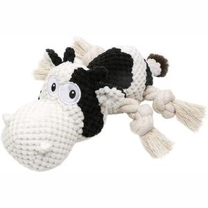Novo Algodão Natural Corda Perna Vaca Toy Dog Adequado para Pet Moagem, Puzzle Resolvendo, e Jogo Interativo Diário - Product Image 1