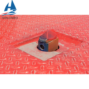 Remolque de Cama Baja de Transporte de 3 Ejes y 40 pies de la Marca <span class=keywords><strong>HJB</strong></span> de Moda, al Precio Más Bajo de Fábrica - Product Image 4