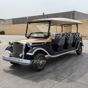 Carro Eléctrico de Estilo Retro Europeo para Turismo, con Capacidad para 4-8 Pasajeros, Alimentado por Litio, para Villas y Parques de Atracciones - Product Image 6