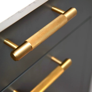 Poignées de meuble modernes en aluminium moleté argenté pour tiroirs de cuisine, armoires de chambre et commodes, 128mm 192mm, quincaillerie de mobilier - Product Image 3