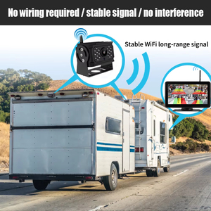 Sistema Inalámbrico AHD de 7 Pulgadas y 1080P con Monitor y Cámaras Impermeables para Maquinaria Pesada como Grúas, Montacargas y Excavadoras - Product Image 6