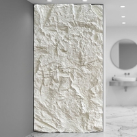 Panel de Pared de Poliuretano de Alta Densidad con Aspecto de Piedra y Función Insonorizante para Entrada de Hotel y Diseño Costero