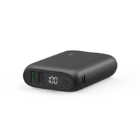 Gadgets technologiques Alimentation de secours mobile à affichage numérique USB portable 20W Batterie externe à charge rapide pour téléphone 10000mah