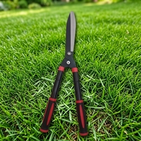 Sécateur télescopique à long manche en acier au manganèse 65 avec lame droite pour le jardinage