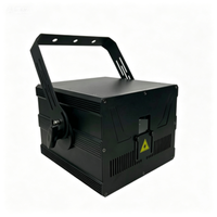 Projecteur laser RGB STSLITE-10W avec animation, 25Kpps Galvo, 500 motifs, DMX, IP20, pour bar, club, fête, scène, spectacle en direct