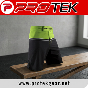 Protek : Créez vos propres shorts MMA personnalisés pour hommes avec impression par sublimation entièrement résistante à la décoloration, en matière Spandex/Polyester - Product Image 2