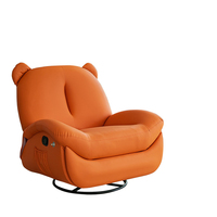 Fauteuil de massage électrique multifonctionnel intelligent en forme d'ours, inclinable, avec commande vocale, en chenille, pour vente en gros
