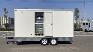 Remolque de Baño Portátil Móvil para Exteriores, Urinario Portátil de Viaje, Baño Móvil para Campamentos - Product Image 4