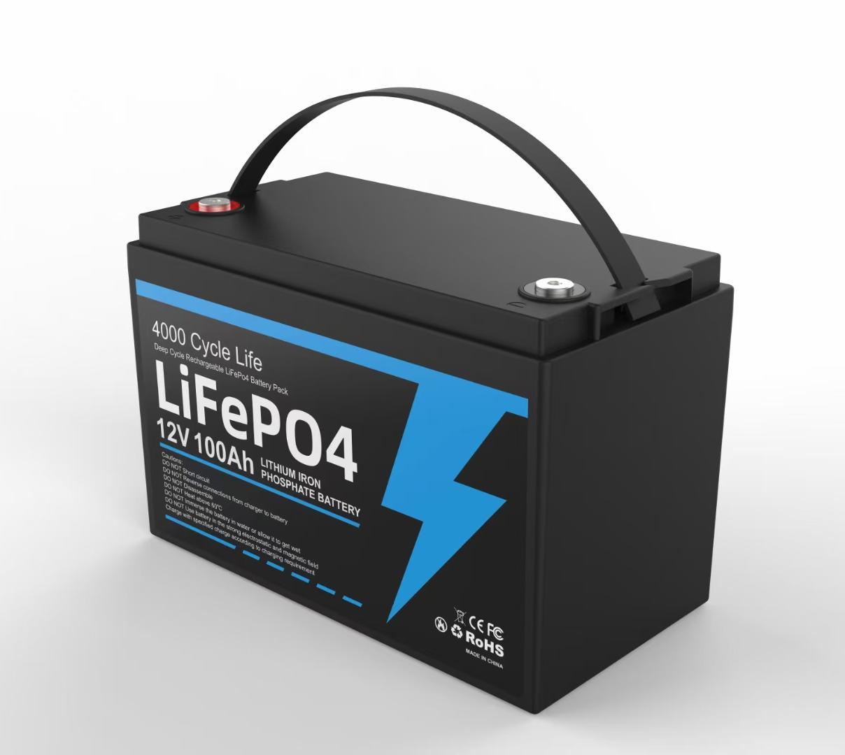 25.6V <strong>100AH</strong> <strong>LiFePO4</strong> <strong>Battery</strong> Pack <strong>Lead</strong> <strong>Acid</strong> Lithium Ion Replacement for Various Applications