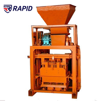 Machine à fabriquer des blocs de béton QT40-1, équipement de production de briques creuses et pleines pour pavés